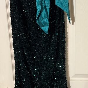 Sequin Green Dress